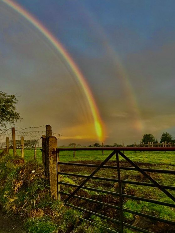 AledHall's tweet photo. Sai’n jocan pan bo fi’n gweud ges i BLYDI socad ar yffarn ond yffach dân odd e werth e😃🌈
Gweld y pot aur na’n blaen😜
I ain’t joking when I say I got a BLOODY good soaking BUT it was well worth it😃🌈
That pot of gold clearly seen😜
@ItsYourWales 🏴
@StormHour 🌈
#LockdownPic https://t.co/6ArCaojLrD