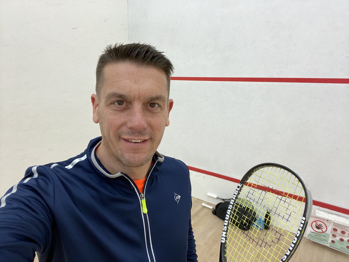 Just got back from getting on court at <a href="/CowbridgeSquash/">Cowbridge Squash</a> on <a href="/WorldSquashDay/">WorldSquashDay</a>. Can’t wait for the day we can safely get back to competitive squash. <a href="/sqwales/">🏴󠁧󠁢󠁷󠁬󠁳󠁿 SQUASH WALES</a>