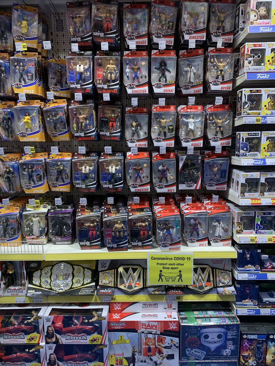Quoting .@WilllyWilson - 👀 FAIR PLAY to @SmythsToysUK ABSOLUTELY STACKED with FIGS this morning 👀 - Blackburn

 #hWo #hWo4Life #FigLife #AEW  #WWE #FigLovin #FigurePhotography #Figtography #OneFigCommunity