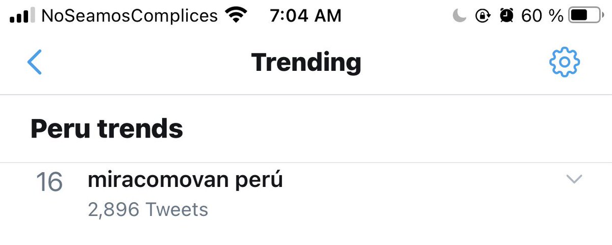 najwaperu's tweet photo. #MIRACOMOVAN siendo tendencia desde las 5 AM en Perú 🇵🇪👏🏻👏🏻 @Najwa_Nimri @_JoshTampico @MushroomPillow @KeinaArtica https://t.co/3WSsGKfyWG