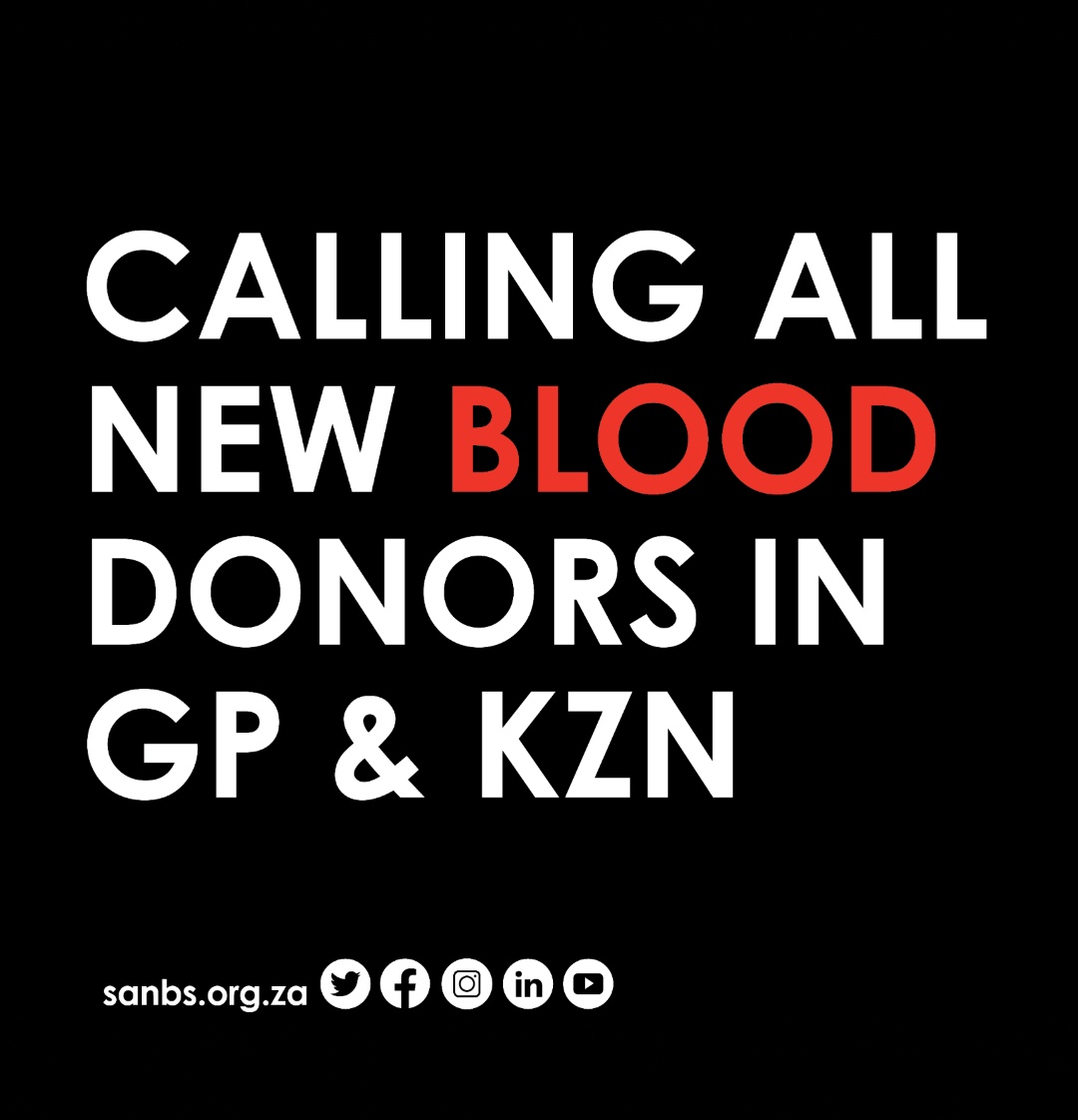 Blood Group O is considered the universal blood group because anyone - regardless of blood type - can receive Type O blood. You guys are special and we need your blood urgently!I'm Blood Group B+ and I'll be donating. Find out where your nearest  @theSANBS centre is and donate