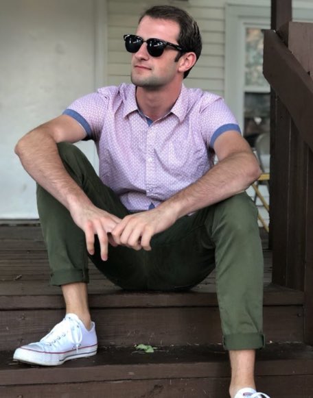 BGSUTours's tweet photo. We are starting a #spotlightsaturday! For our first STC #SpotlightSaturday, we have Logan Rapini! Logan is a senior from Talmadge, Ohio. He is a CDIS major and after graduation he plans to pursue admissions and to get a dog. Logan’s most fun fact is he was a martial artist. https://t.co/xtPH76fl5P