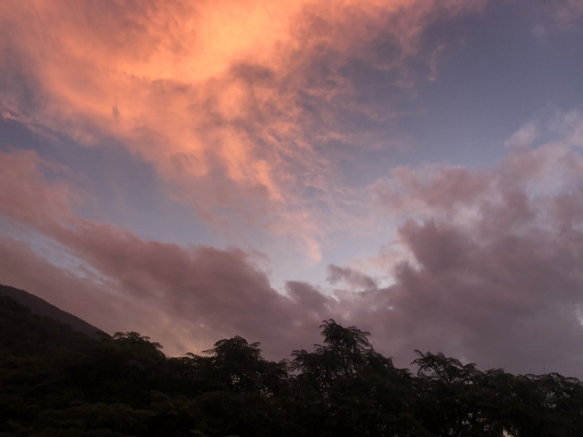 Crimson skies! #Shillong