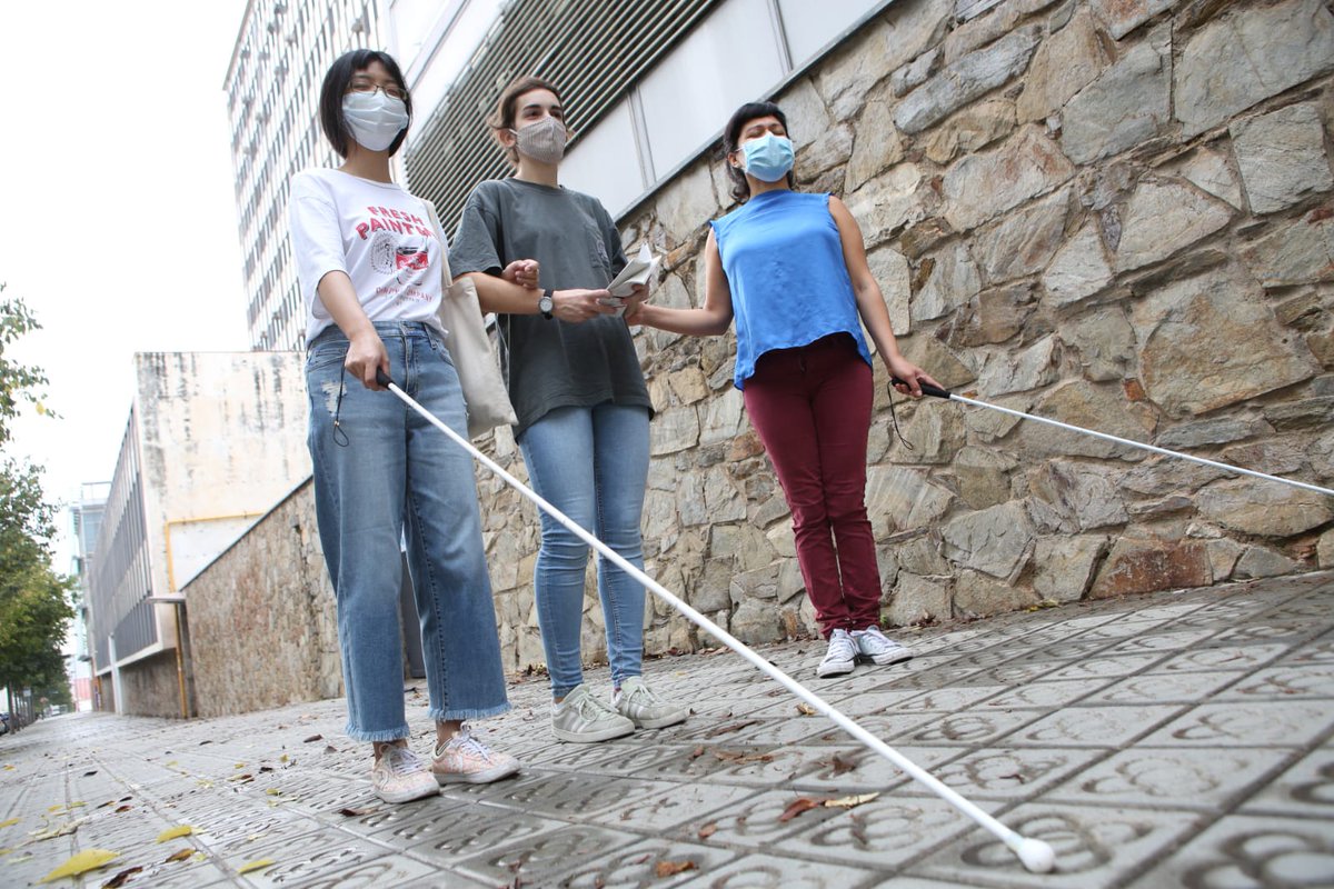 COACatalunya's tweet photo. Avui hem celebrat la #FestArquitectura de Les Corts ➡️ amb la Mapathon de la @la_UPC, així com tallers d'accessibilitat i construcció i una plantada d'oliveres. Mira les fotos! https://t.co/KyJ9i9vV9l