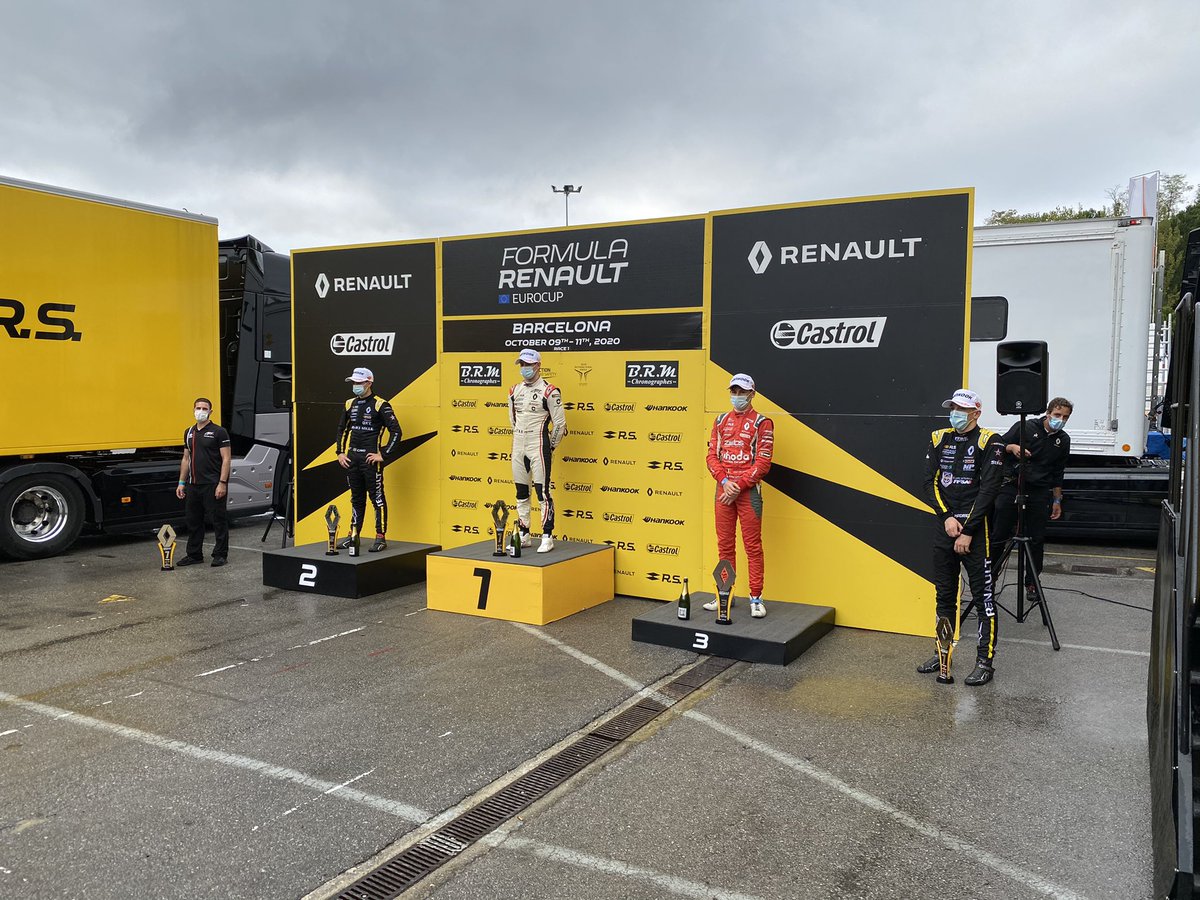 Renault Clio Series (@renaultseries) on Twitter photo Your #FormulaRenault Race 1 podium at <a href="/Circuitcat_eng/">Circuit de Barcelona-Catalunya</a>!
π₯ <a href="/VictorMartinsFR/">Victor Martins</a>
π₯ @caio_collet
π₯ <a href="/WildeUgo/">Ugo de Wilde</a>
π
<a href="/HadrienDavid/">Hadrien David</a> Your #FormulaRenault Race 1 podium at <a href="/Circuitcat_eng/">Circuit de Barcelona-Catalunya</a>!
π₯ <a href="/VictorMartinsFR/">Victor Martins</a>
π₯ @caio_collet
π₯ <a href="/WildeUgo/">Ugo de Wilde</a>
π
<a href="/HadrienDavid/">Hadrien David</a>