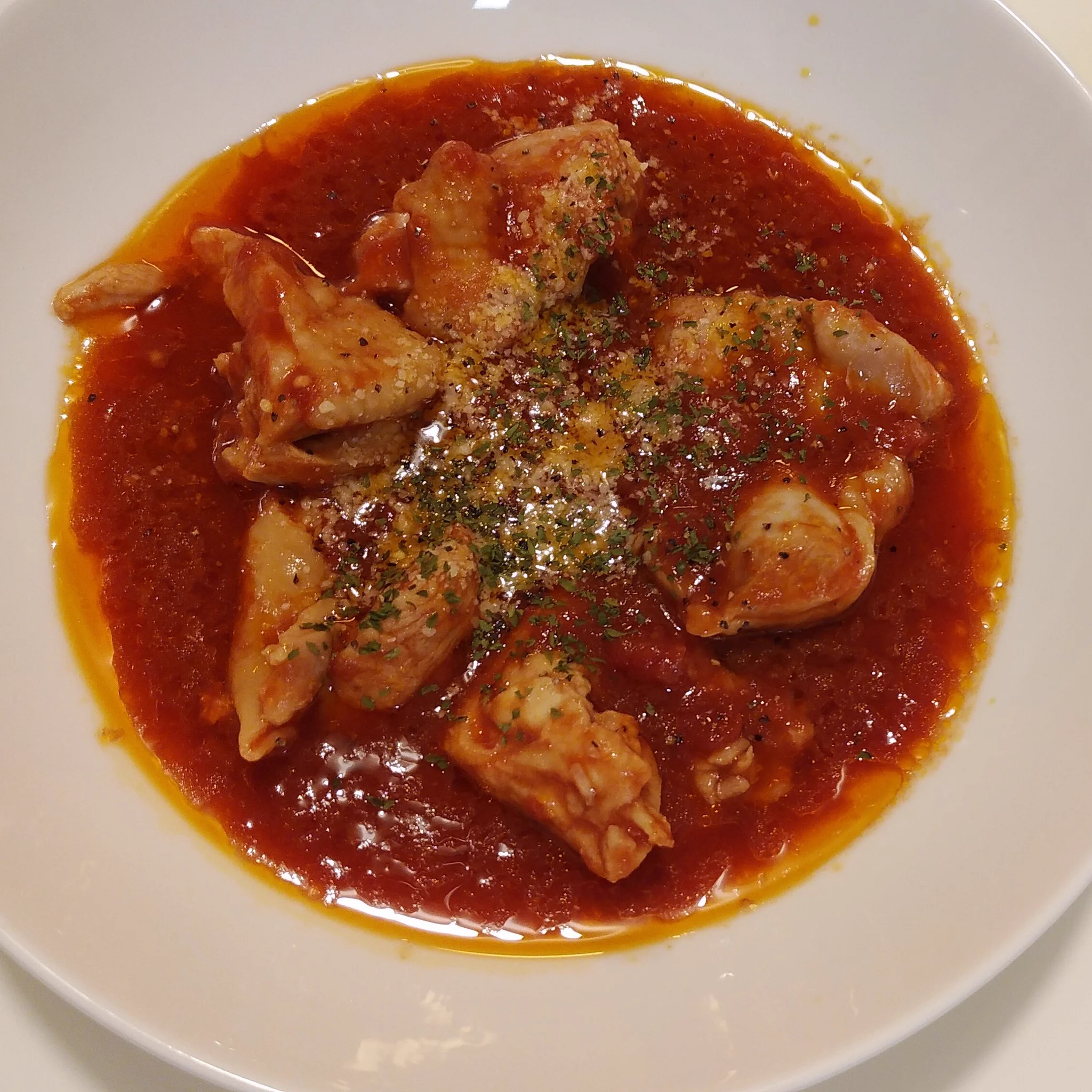 これ、超簡単なのにトマト味が濃厚でめちゃくちゃ美味しい🎵
今日みたいな寒い日にホッコリ暖まります😆✨  