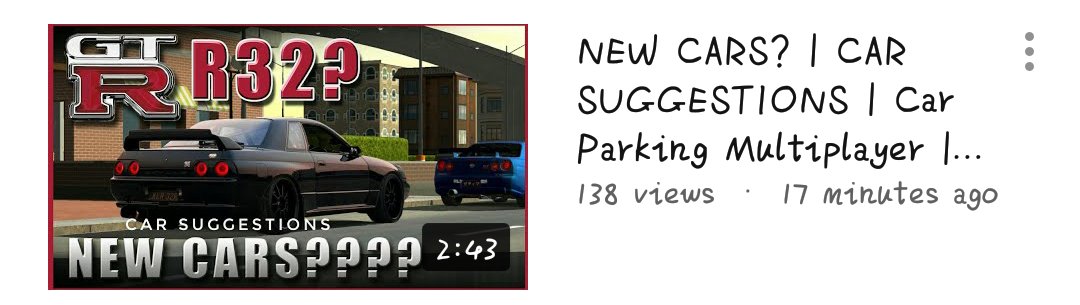 Car Parking Multiplayer ๐ | zeti
โข update? โข
#CarParkingMultiplayer #CPM #Gaming #Gameplay #Game #Openhood #Livery #Widebody #LibertyWalk #Tutorial #RustyDecals #YouTuber #YoutubeGaming #zeti #NewCars #CarSuggestions https://t.co/UcxpNTfxEP