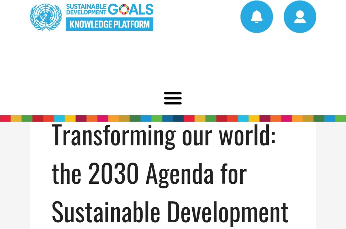 1/4 more details of the 17 goals in Globalistspeak. https://sustainabledevelopment.un.org/post2015/transformingourworld