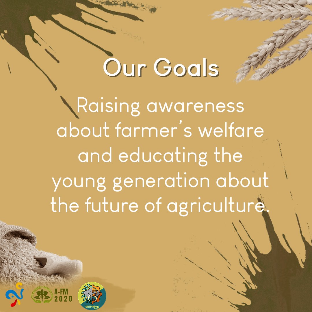 ✨AGRICULTURE & FOOD MOVEMENT 2020 GOALS✨

#AFMovement2020
#FarmersFeedTheWorld
#FutureAgriculture