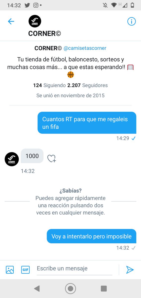 Chavales 1000  RT y @camisetascorner me regala fifa 21 PLIS UN RT @KadriiFN