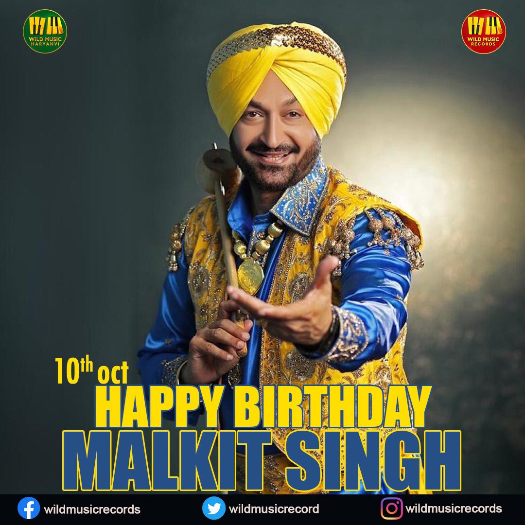 Wishing one of the Biggest Punjabi Sensations of All times A very Happy Birthday! Have a great Day #malkitsingh โก๏ธ
#happybirthdaymalkitsingh #malkitsingh #happybirthday #EndSARS #lockdown #coronavirus #COVID__19 #CSKvRCB #SaturdayMotivation #SaturdayVibes https://t.co/DZsZMAjboV