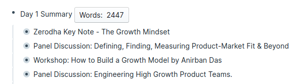 Thanks for this  @Inc42  @TheProductfolks. Day 1 was awesome! Looking forward to Day 2 Couldn't make it to all the sessions but got some great insights  #TheProductSummit2020