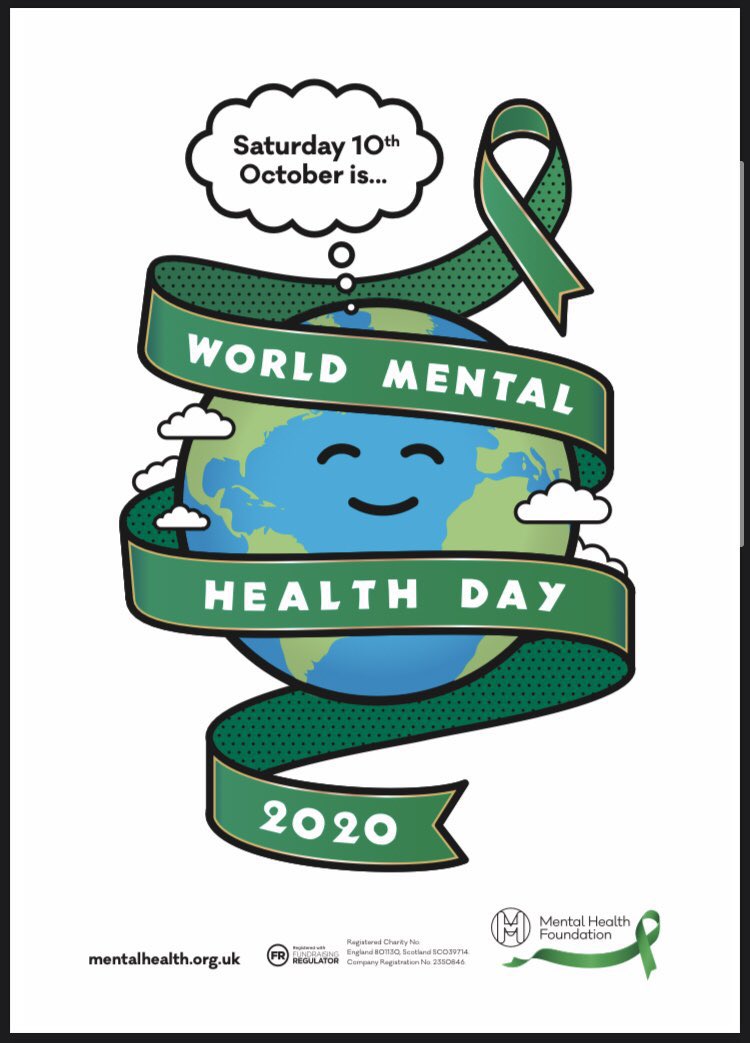 GeorgeCrampton2's tweet photo. It’s okay not to be okay ❤️#MentalHealth #WorldMentalHealthDay #BeKind https://t.co/l4yAju1Kf1