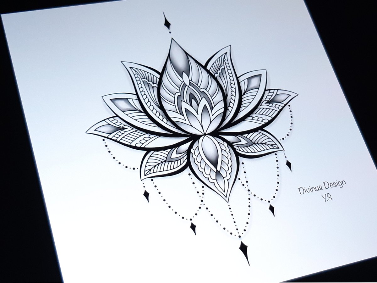 3 Lotus Mandala Tattoo Design and Stencil | Lotus Henna Tattoo | Tribal  Mandala Tattoo - Instant Digital Download \u003c3 #lotusmandalatattoo  #underbreasttattoo #underboobtattoo #lowerbacktattoo #lotustattoostencil  #lotusnecktattoo #triballotustattoo ..., image size:1200x900