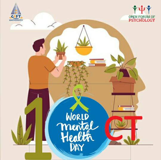 ForumPsychology's tweet photo. *WORLD MENTAL HEALTH DAY* recognized by the *World Health Organization* on *10th October* every year. This year's theme set by the *World Federation for Mental Health* is *''mental health for all''*, and bring awareness by working towards an increased investment in mental health. https://t.co/f2lM3f4ibq