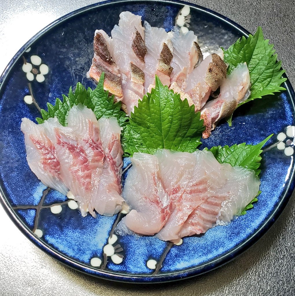 ホウボウの刺身 ホウボウの刺身