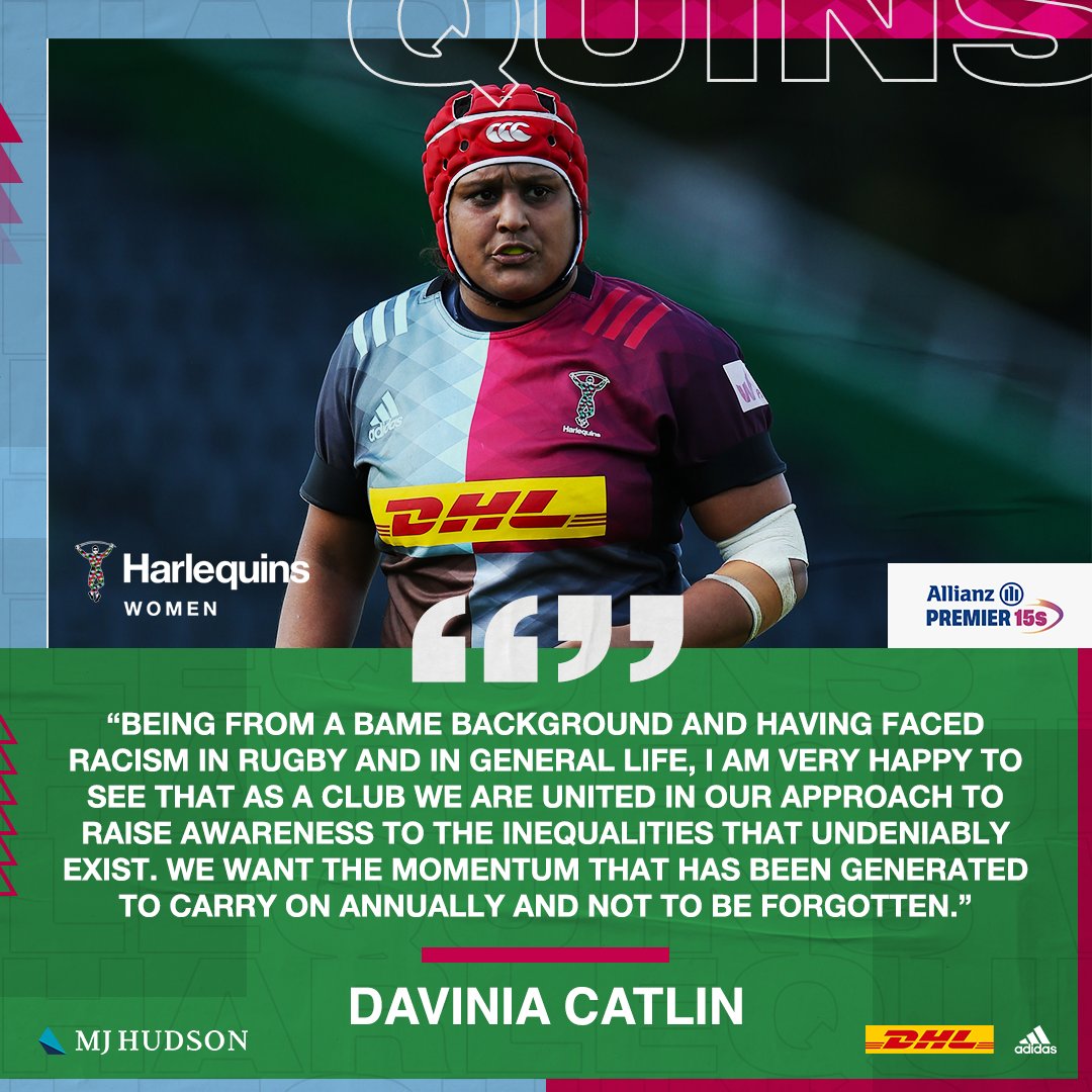Harlequins Women π (@harlequinswomen) on Twitter photo π£οΈ "We want the momentum that has been generated to carry on annually and not to be forgotten.β
π <a href="/daviniacatlin/">Davinia Catlin</a>
#COYQ π£οΈ "We want the momentum that has been generated to carry on annually and not to be forgotten.β
π <a href="/daviniacatlin/">Davinia Catlin</a>
#COYQ