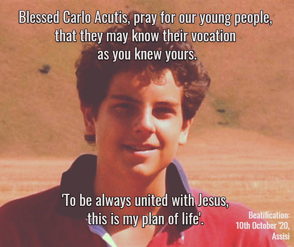 Carlo went to daily Mass, prayed the Rosary every day, and took part in Eucharistic adoration. He said: 'Our goal must be the infinite and not the finite. The Infinity is our homeland. We are always expected in Heaven'. He called the Eucharist his 'highway to Heaven'. #inspiring