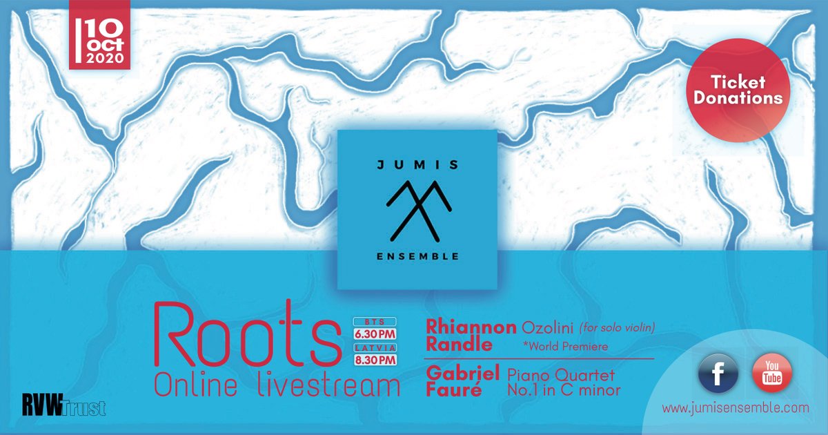 It's TODAY!! 🙂
Looking hugely forward to seeing you at 6.30pm BST. 
l8r.it/jZVv

#livestream #chambermusic #violin #worldpremiere #faure #randle #seeyousoon
#chambermusic #classicalmusiclover #chamber #musiqueclassique #pianogram #musiquedechambre #jumis