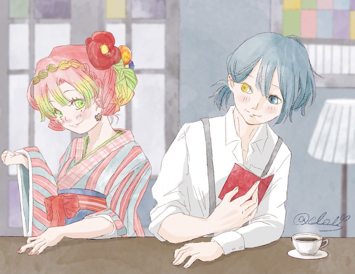 花を待つへび

#おばみつ 