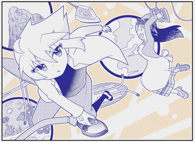 まんがライフオリジナル11月号出ました!発売日はかつて体育の日だった10月10日…ということで今月の「鬼桐さんの洗濯」は珍しくスポーツ方面。アイロンを使ったあのスポーツ、エクストリーム・アイロニングのお話を描きました。よろしくお願いします! #鬼桐さんの洗濯 