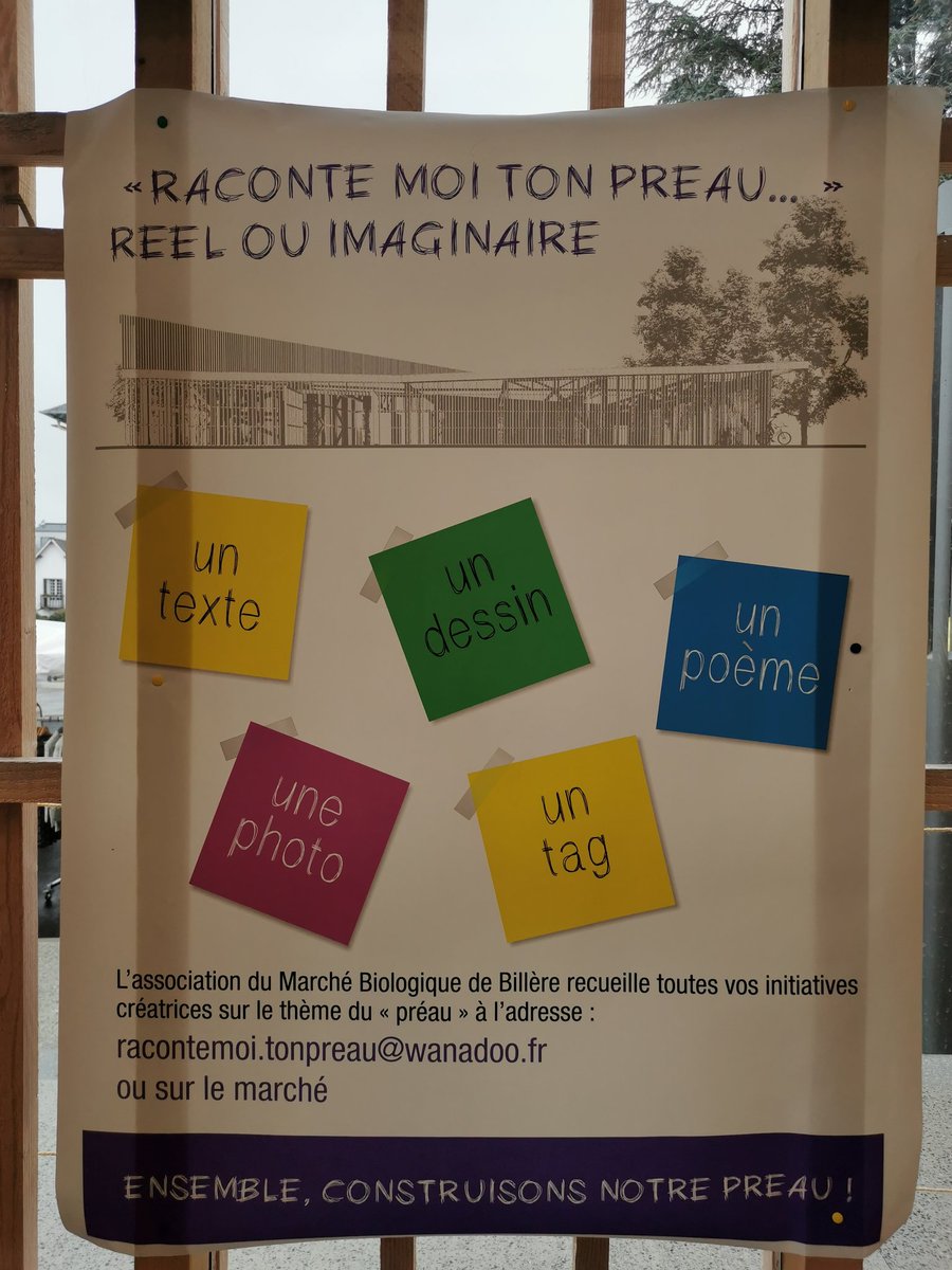 La halle de Billère est un lieu d'échanges comme les préaux de notre enfance