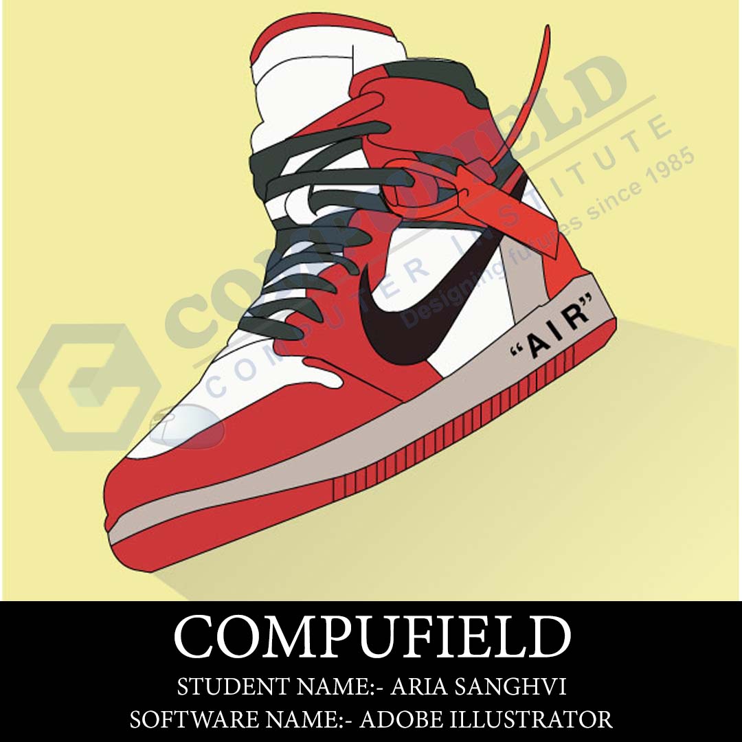 compufield's tweet photo. adobe Illustrator Project Done by our Student Ms Aaria Sanghvi at Compufield . Learn #graphicdesign #illustrator #webdesign #videoediting #animation #creativecourses #adobe #digitalmarketing #programming. #bookfreedemo .#compufield #nike Whats app +91 9820134058 . https://t.co/nh2e6yRc3q