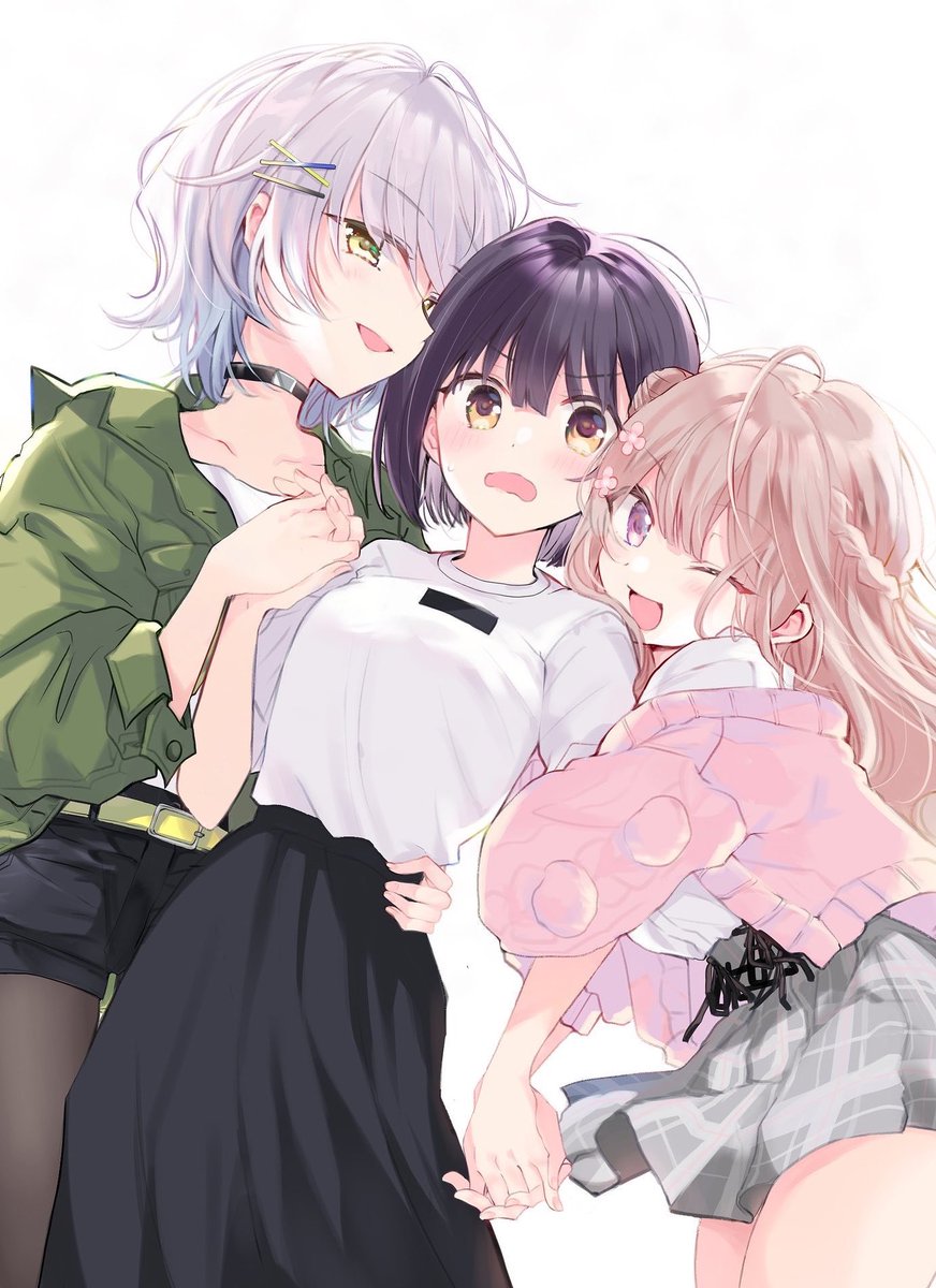 イラストレーターのべにしゃけ先生が描いてくださった表紙なんですが 難しい構図の中 みかみてれん ガールズラブコメのイラスト イラストレーターのべにしゃけ先生が描いてくださった表紙なんですが 難しい構図の中 みかみてれん ガールズラブコメのイラスト