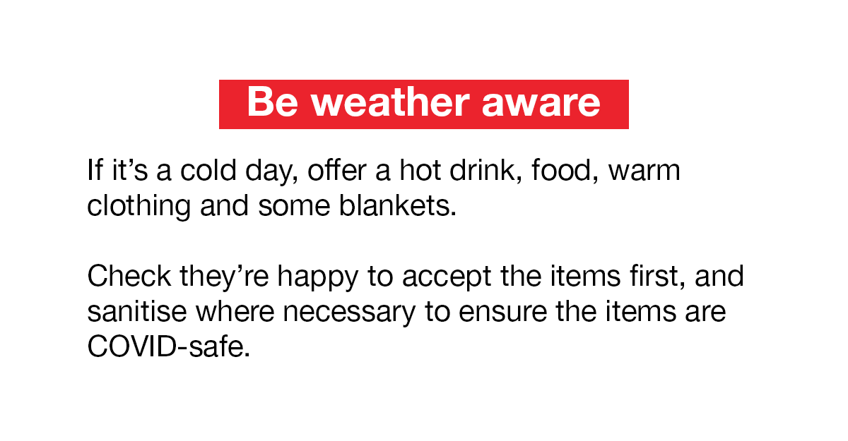  Be weather aware and be COVID-safe.