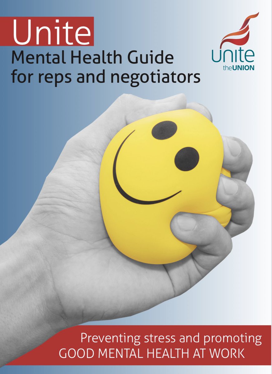 On #worldmentalhealthday2020 a reminder that our @unitetheunion officers and reps are always there to support you in the workplace. Please don’t suffer in silence. Our members well-being is our priority Check out our brilliant #MentalHealth guide ⬇️⬇️ resources.unitetheunion.org/media/1713/171…