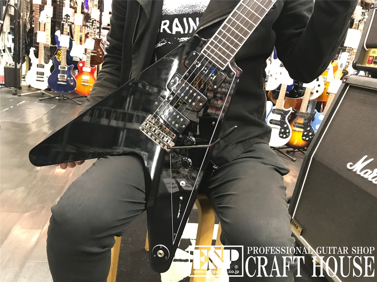ESP ECLIPSE V-VⅢ SUGIZO Vシェイプ ギター