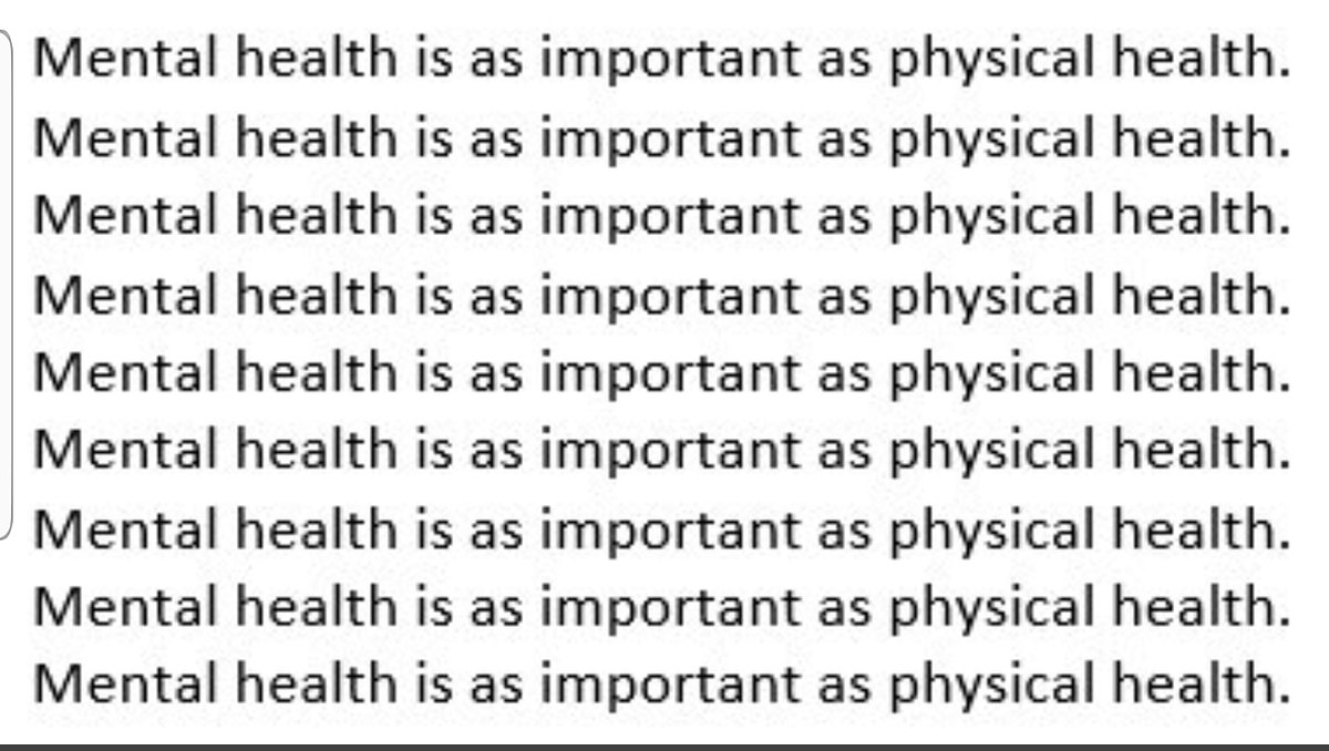 drshaidadil's tweet photo. #WorldMentalHealthDay 💚
In a world where you can be anything, be kind. Mental health is important at every stage of life.Take some time for yourself. Check on a family member, loved one, friend, neighbor or colleague. What will you do for your mental health today? #MentalHealth https://t.co/5bJZwq8sHz
