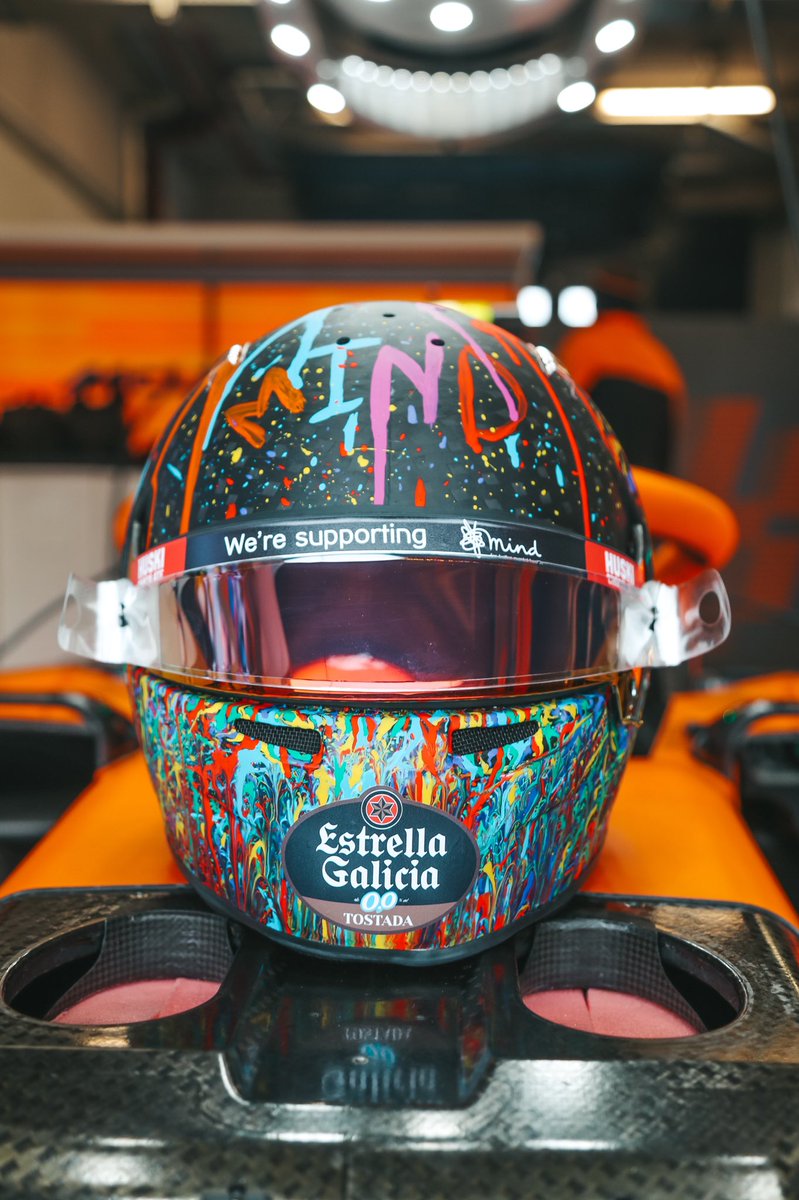 LandoNorris's tweet image. Hopefully this will give one person out there the confidence to chat to their family, friends or whoever they feel confident doing so 🧡