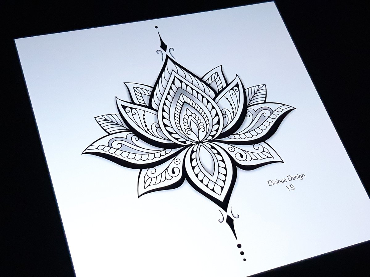 Divinus16's tweet photo. Tribal Lotus Mandala Tattoo design and Stencil | Lotus Henna Tattoo - Instant Digital Download —> https://t.co/rN1wPwMyzM <— #lotusmandalatattoo #underbreasttattoo #underboobtattoo #lowerbacktattoo #lotustattoostencil #lotusnecktattoo #triballotustattoo #tattoostencil https://t.co/8ZyIoJcnNy