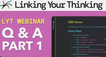 4. But the quest for making sense of over 1/4 million files on my hard disk, accumulated in 30+ years (and organizing emergent thoughts that link with them AND the new info coming in) was not over. That's when I came across the Linking Your Thinking framework by  @NickMilo.