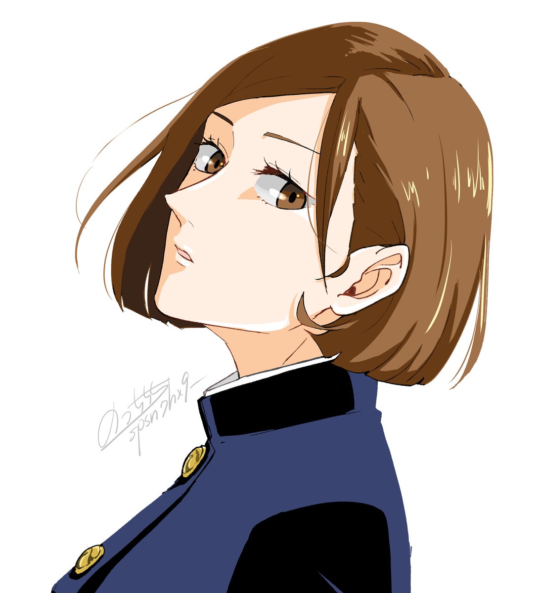 勢いでかいてるじゅじゅイラスト第4弾 のばらちゃん 2話ちらっと出てきましたね のっちちちのイラスト