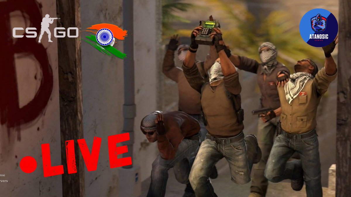 atanosic's tweet image. youtu.be/UZ6poayMtcU

Live with our CS:GO stream 
Join us for f un match

#CSGO #CSGOINDIA #CSGOlive #YouTube #youtubelivestream