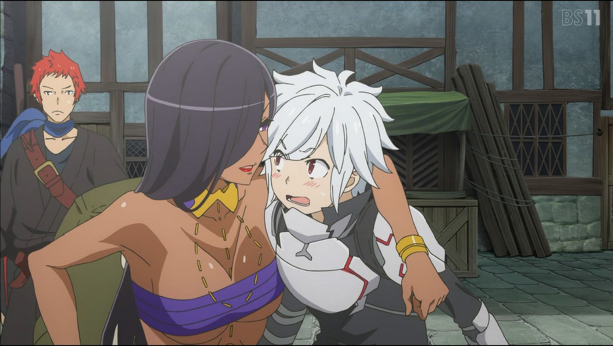 ソノン בטוויטר ｱﾆﾒ ダンジョンに出会いを求めるのは間違っているだろうか 2話 Danmachi 面白かったです 手強い敵が味方でいてくれる時は心強いですね イケロスは表情からしてゲス神なのか