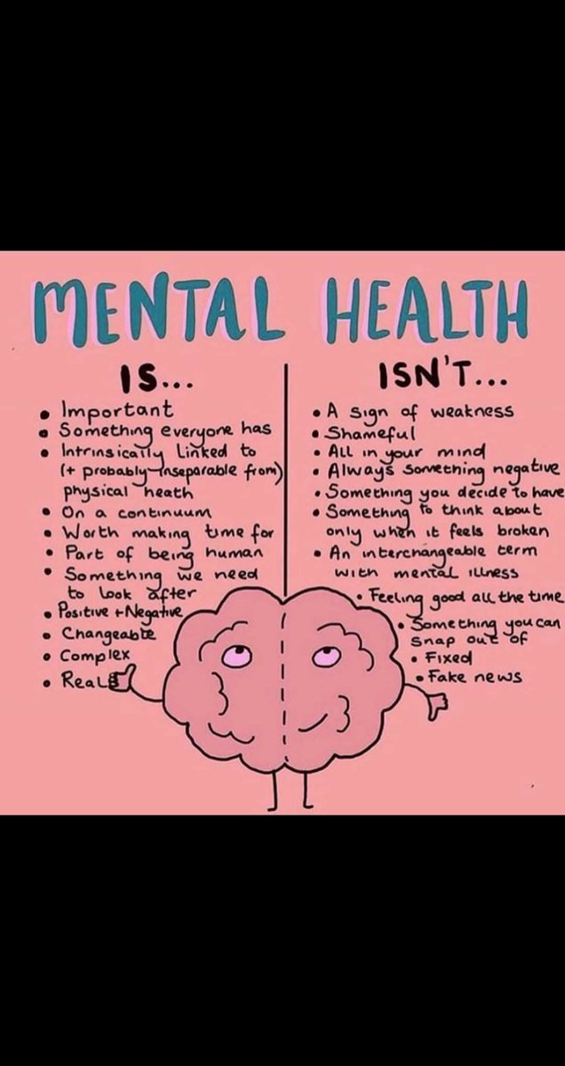 angepann's tweet photo. National mental health day.  This affects every person every day.  Make sure you and your friends are OK! #comm140bris #acuedu_p https://t.co/ZzTo5gAYa7