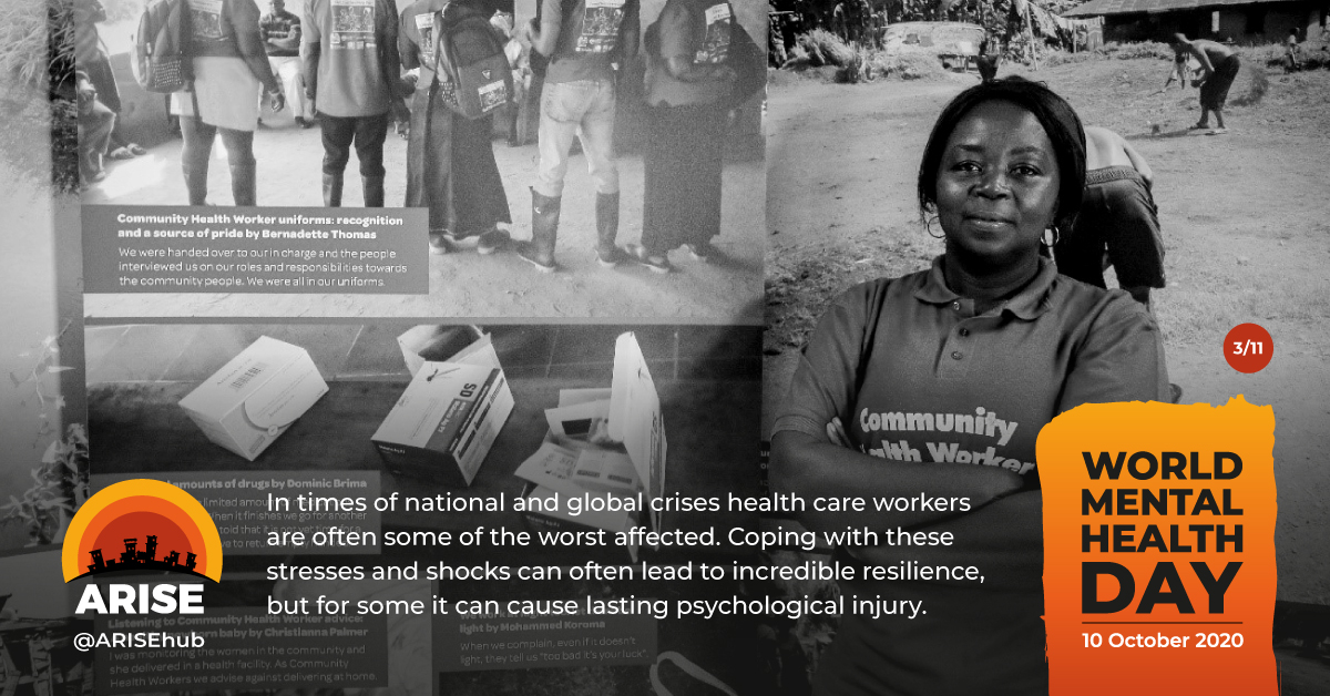 3/11 During national & global crises HCWs are some of the worst affected. Coping with stresses & shocks can lead to incredible resilience, but for some it can cause lasting psychological injury. Read full report on  @globalhealthbmj -  https://bit.ly/3lwkAq1   #WorldMentalHealthDay  