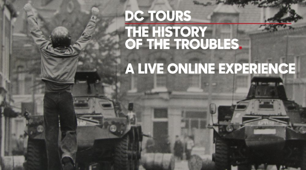 Our Online Experience on Sunday still has a few spaces left. Learn all about the history of the Troubles in Northern Ireland from Donzo, the Top UK Tour Guide in 2019!  5pm BST, £20 for the whole family and afterwards our history will start to make sense!  ow.ly/lrA550BP1nz