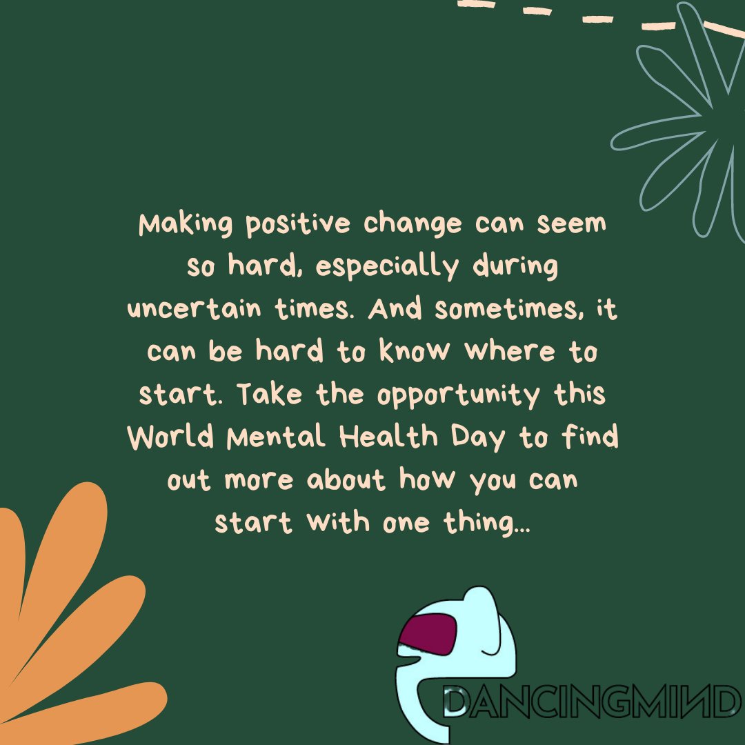 DancingMindDT's tweet photo. Mental health day 2020: a thread. Part 3. #mentalhealth #mentalhealthday2020 #bekind #wellbeing https://t.co/pKMf9y0iKE
