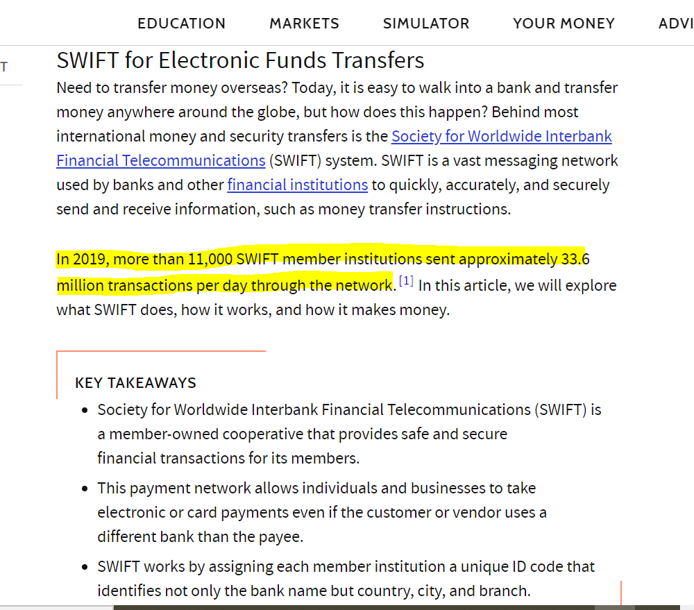 Pipergirl19's tweet photo. @JoanofAmerica SO maybe all that SWIFT talk was about banks & laundering too? #HRCEmails
System used by banks, brokers, corporations/others 10,000 financial institutions,212 countries 2 send/receive info about financial transactions 2 each other
https://t.co/ICLNPV1Rt3
https://t.co/uNyKJdjJvA https://t.co/HzenBfBy7H