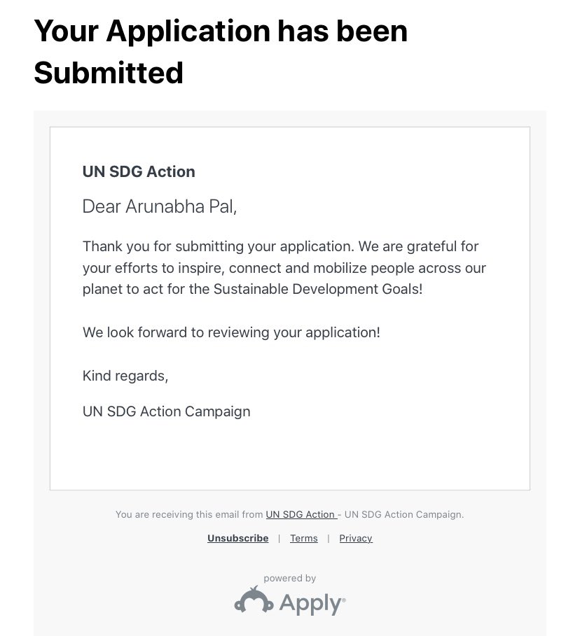 Submitted an app for our initiative #celebratingmenstruation run for a ⁦@SDGaction⁩ award. This is for all the people who have volunteered for this work. We are honoured to be a part of this incredible community. #periodsaregood #act4sdgs #redshoer #GlobalGoals #endtaboo