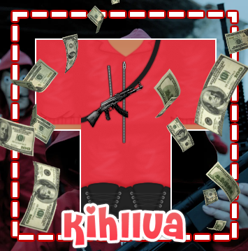 Kihllua Kihiiua Twitter - money heist roblox outfit