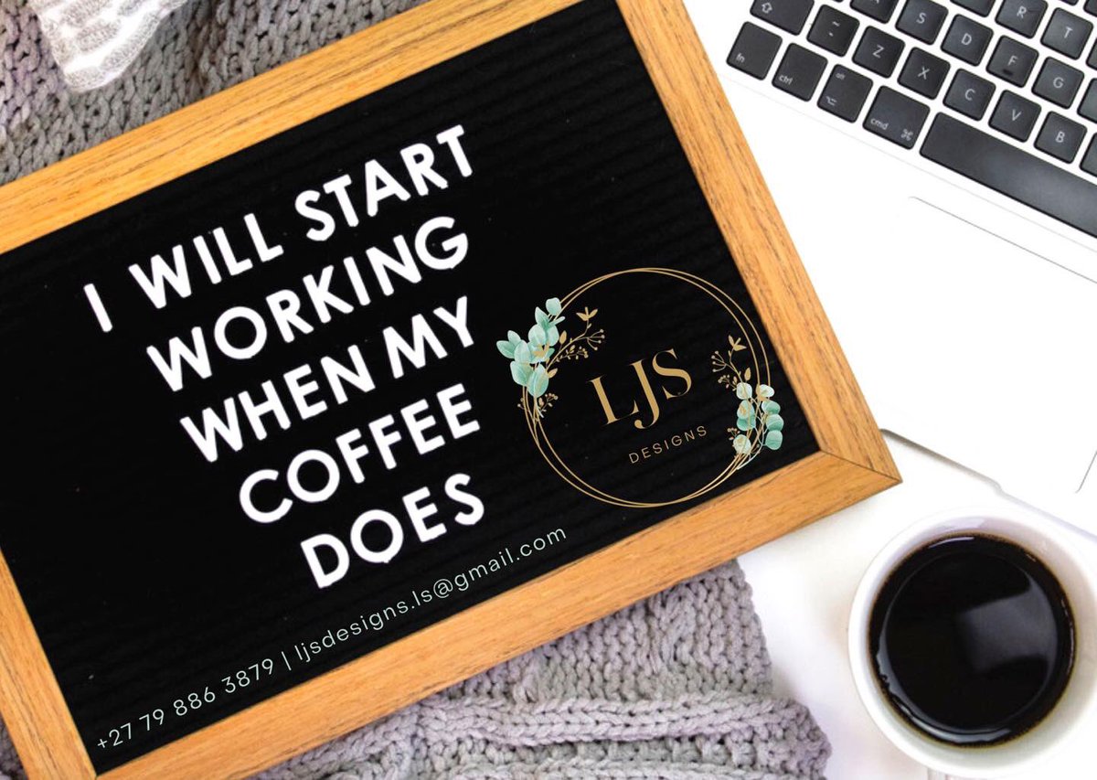 DesignsLjs's tweet photo. 𝒮𝒶𝓉𝓊𝓇𝒹𝒶𝓎 𝓋𝒾𝒷𝑒𝓈✨

Who’s with me?!😋😝

Let’s work together💫🤍💫
ljsdesigns.ls@gmail.com
+27 79 886 3879 - WhatsApp

#saturday #saturdayvibes #coffee https://t.co/QSjtI9TdrU