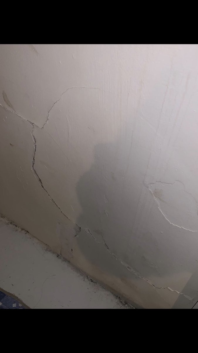 KarenPBuckQP's tweet photo. Seems hardly a day goes by without a homeless family asking why they have been left by @CityWestminster in accommodation like this- with mould, damp and structural subsidence. The family in touch today are key workers, have special needs kids... how is this possible? https://t.co/M2gmHrnzj8