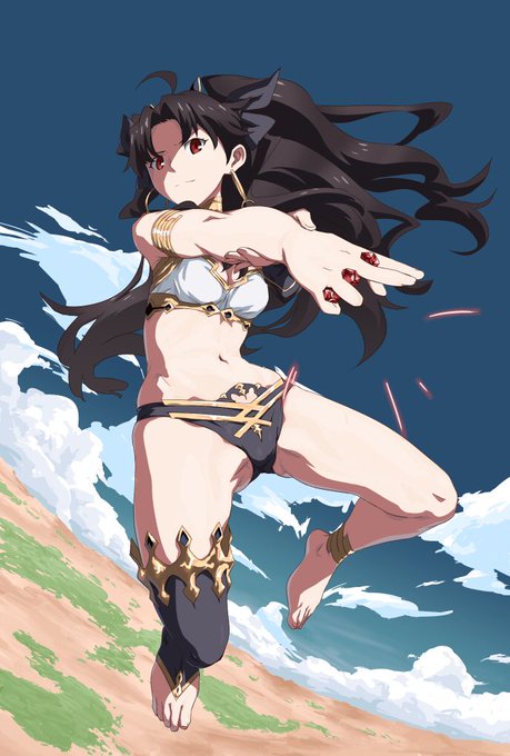 イシュタルさんは肌色多くて描いてて楽しい
#fgo 