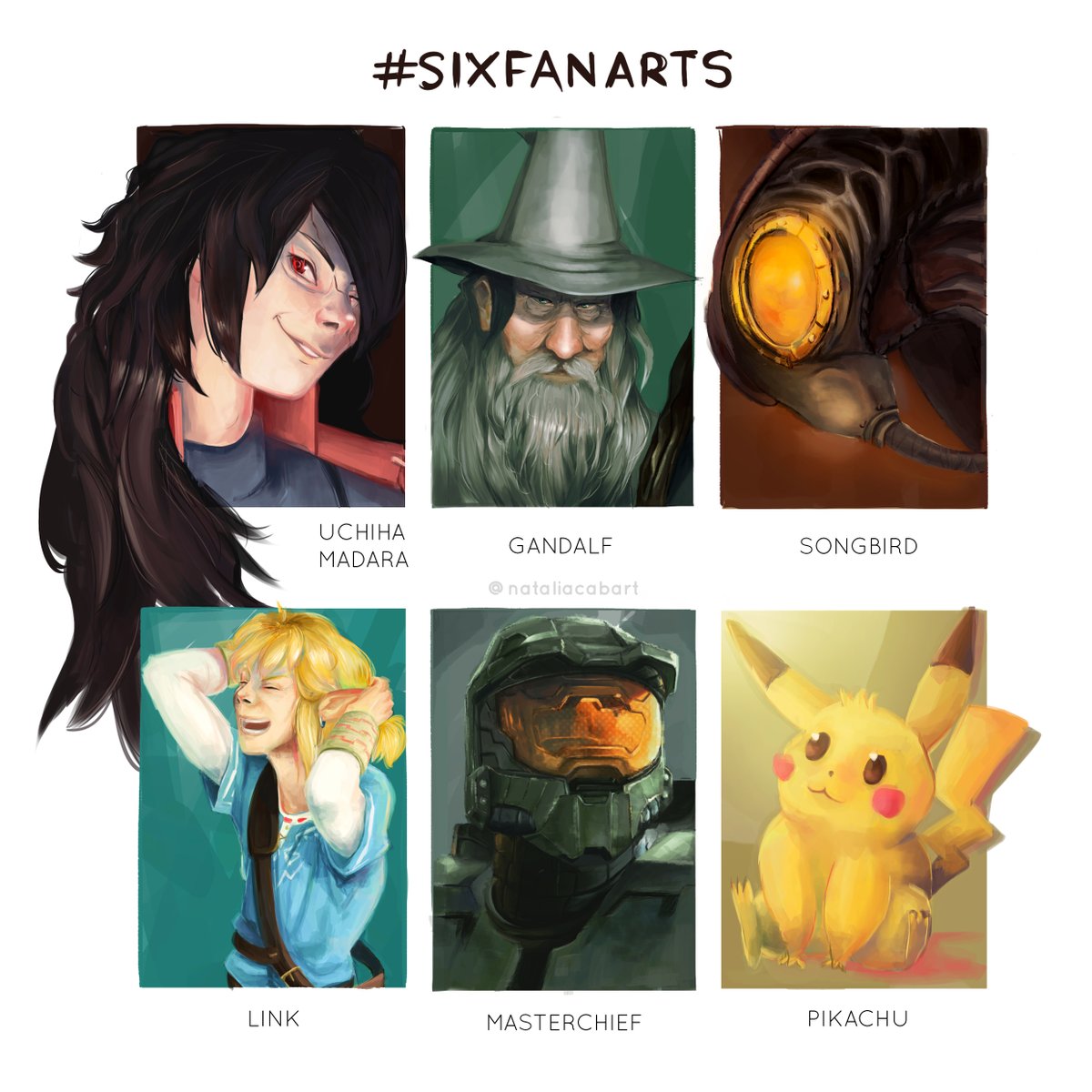 nataliacabart's tweet photo. Me uní también al #SixFanartsChallenge con dos listas #sixchallenge #fanart #masterchief #HaloInfinite #Songbird https://t.co/2kVlh04XvP