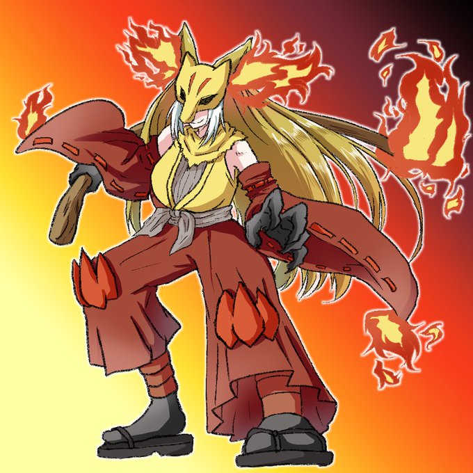 ポケモン擬人化のtwitterイラスト検索結果